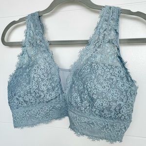 Aerie Lace Plunge Bralette